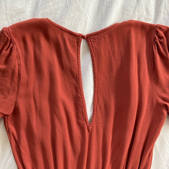 Abercrombie Burnt orange romper, Size S - Picture 6 of 6